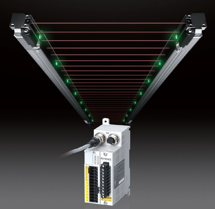 SL-V biztonsági fényfüggöny